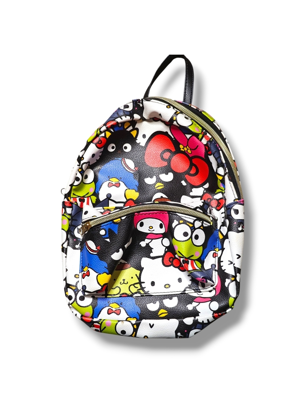 Kids Hello Kitty Character Print Mini Backpack in Multicolor